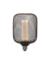 Searchlight® I Декоративна крушка Wire Mesh - черен метал I 1 x E27 - 16002BK