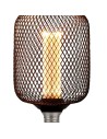 Searchlight® I Декоративна крушка Wire Mesh - черен метал I 1 x E27 - 16002BK - 3