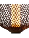 Searchlight® I Декоративна крушка Wire Mesh - черен метал I 1 x E27 - 16003BK - 3