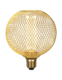 Searchlight® I Декоративна крушка Wire Mesh - злато I 1 x E27 - 16003GO - Цена | LEDs4economy