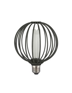 Searchlight® I Globe  крушка - Черен метал I 1 x E27 - 16004BK 2