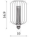 Searchlight® I Декоративна крушка - злато I 1 x E27 - 16005GO - 4