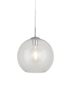 Searchlight® I Пендел Balls - Хромиран метал и стъкло I 1 x E27 - 1621CL - Цена | LEDs4economy