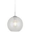 Searchlight® I Пендел Balls - Хромиран метал и стъкло I 1 x E27 - 1621CL
