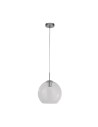 Searchlight® I Пендел Balls - Хромиран метал и стъкло I 1 x E27 - 1621CL - 2