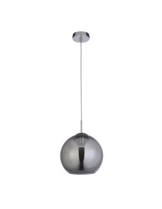 Searchlight® I Пендел Balls - хромиран метал и опушено стъкло I 1 x E27 - 1621SM - Цена | LEDs4economy 2