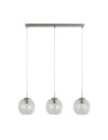 Searchlight® I Пендел Balls - хром и прозрачно стъкло I 3 x E27 - 1623-3CL - 2