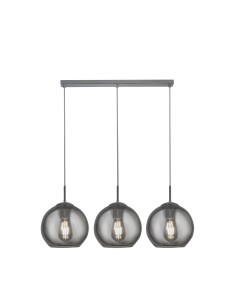 Searchlight® I Пендел Balls - хромиран метал и опушено стъкло I 3 x E27 - 1623-3SM - Цена | LEDs4economy
