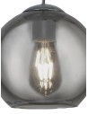 Searchlight® I Пендел Balls - хромиран метал и опушено стъкло I 3 x E27 - 1623-3SM - 3