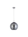 Searchlight® I Пендел Balls - хромиран метал и опушено стъкло I 1 x E27 - 1632SM - 2
