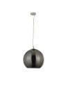 Searchlight® I Пендел Balls - хромиран метал и опушено стъкло I 1 x E27 - 1635SM - 2