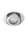 Searchlight® I Vesta LED плафон - хром и прозрачен кристал I 1 x LED - 1692CC