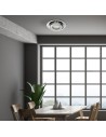 Searchlight® I Vesta LED плафон - хром и прозрачен кристал I 1 x LED - 1692CC - 5