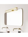Searchlight® I LED лампа за огледало за баня Kos - златиста I 1 x LED - 17004-60GO - 5