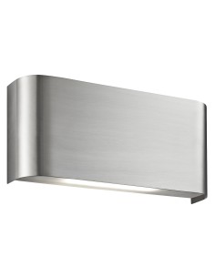 Searchlight® I Аплик Match Box Up/Down - сатенено сребрист метал I 1 x LED - 1953SS - Цена | LEDs4economy