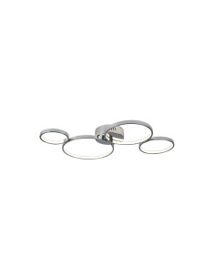 Searchlight® I Solexa Ring плафон - Хромиран метал I 1 x LED - 2004-4CC - Цена | LEDs4economy