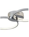 Searchlight® I Solexa Ring плафон - Хромиран метал I 1 x LED - 2004-4CC - 3