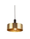 Searchlight® I Пендел Knox - черен и злато I 1 x E27 - 20223-1GO