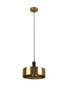 Searchlight® I Пендел Knox - черен и злато I 1 x E27 - 20223-1GO - 2