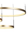 Searchlight® I Пендел с 3 пръстена Grace - черно-злато I 1 x LED (SMD) - 20227-3GO - 3