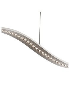 Searchlight® I Пендел Wing - сатенено сребрист метал I 1 x LED - 2076SS - Цена | LEDs4economy 2