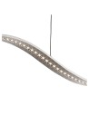 Searchlight® I Пендел Wing - сатенено сребрист метал I 1 x LED - 2076SS - 2