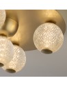 Searchlight® I Asteroid LED плафон, златист метал с прозрачни акрилни топки I 5 x LED - 20923GO - 3