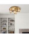 Searchlight® I Asteroid LED плафон, златист метал с прозрачни акрилни топки I 5 x LED - 20923GO - 5