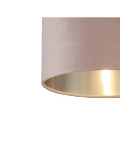 Searchlight® I Абажур - розово кадифе със сребърен вътрешен диаметър 28 см I 1 x Adaptable B22 E14 E27 - 21027PI - Цена | LEDs4e 2