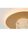 Searchlight® I LED Плафон Deluge, златист метал с кристално стъкло I x LED - 21126-32GO - 3