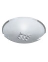 Searchlight® I Horizon плафон - Шлайфано стъкло и прозрачен кристал I 1 x E27 - 2198-32