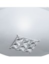 Searchlight® I Horizon плафон - Шлайфано стъкло и прозрачен кристал I 1 x E27 - 2198-32 - 3