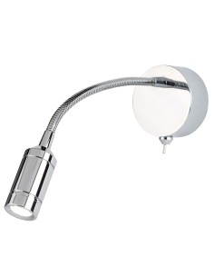 Searchlight® I Аплик Flexy - хромиран метал I 1 x LED - 2256CC - Цена | LEDs4economy