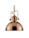 Searchlight® I Пендел Louisiana - меден метал и прозрачна леща I 1 x E27 - 2297CU