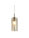 Searchlight® I Пендел Duo III - бронзов метал и шампанско I 1 x E14 - 2301CP