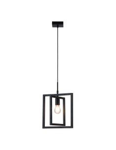 Searchlight® I Пендел Plaza, черен метал I 1 x E27 - 23203BK - Цена | LEDs4economy