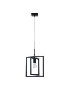 Searchlight® I Пендел Plaza, черен метал I 1 x E27 - 23203BK - Цена | LEDs4economy 2