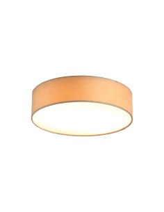 Searchlight® I Плафон, кадифен абажур цвят шампанско I 2 x E27 - 23298-2CP - Цена | LEDs4economy