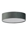 Searchlight® I Плафон - сиво кадифе I 2 x E27 - 23298-2GY - 2