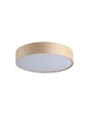 Searchlight® I Плафон, кадифен абажур цвят шампанско I 3 x E27 - 23298-3CP - 2
