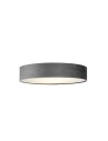Searchlight® I Плафон - сиво кадифе I 3 x E27 - 23298-3GY