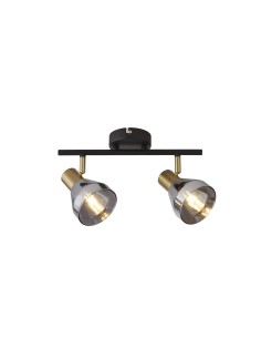 Searchlight® I Westminster Спот - Черен, сатениран месинг и опушен I 2 x E14 - 23801-2SM - Цена | LEDs4economy