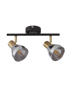 Searchlight® I Westminster Спот - Черен, сатениран месинг и опушен I 2 x E14 - 23801-2SM - Цена | LEDs4economy 2