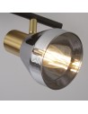 Searchlight® I Westminster Спот - Черен, сатениран месинг и опушен I 2 x E14 - 23801-2SM - 3