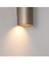 Searchlight® I Аплик Cyls с цилиндрична форма, GU10, цвят лате I 2 x GU10 - 24125LT - 3