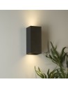 Searchlight® I Аплик Don Square Up&Down, GU10, черен I 2 x GU10 - 24126BK - 5