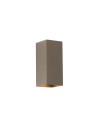 Searchlight® I Аплик Don Square Up&Down, GU10, лате I 2 x GU10 - 24126LT