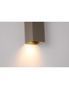 Searchlight® I Аплик Don Square Up&Down, GU10, лате I 2 x GU10 - 24126LT - 3