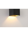Searchlight® I Аплик Newton Square Up&Down, G9, черно/златна I 1 x G9 - 24127BG - 3