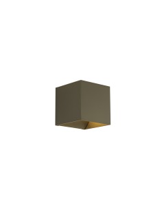 Searchlight® I Аплик Newton Square Up&Down, G9, лате I 1 x G9 - 24127LT - Цена | LEDs4economy
